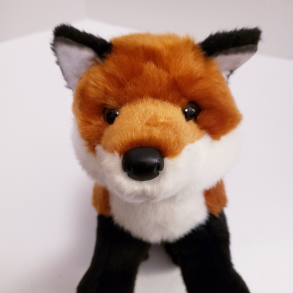 Douglas The Cuddle Toy Fox Plush 13” RED FOX White Fur Stuffed Animal 2018. - Picture 2 of 14
